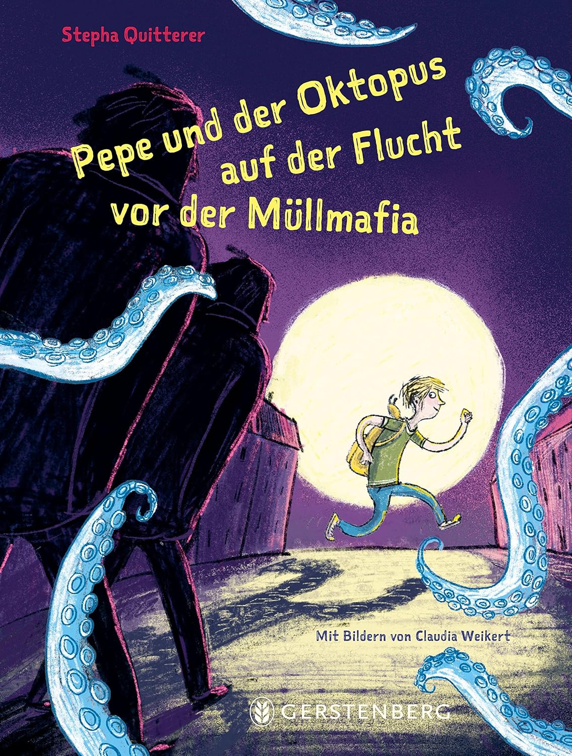 Cover Pepe und der Oktopus auf der Flucht vor der Müllmafia von Stepha Quitterer