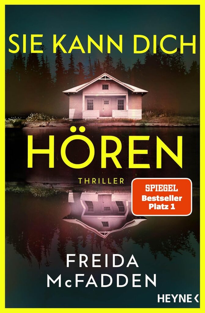 Cover Sie kann dich hören von Freida McFadden