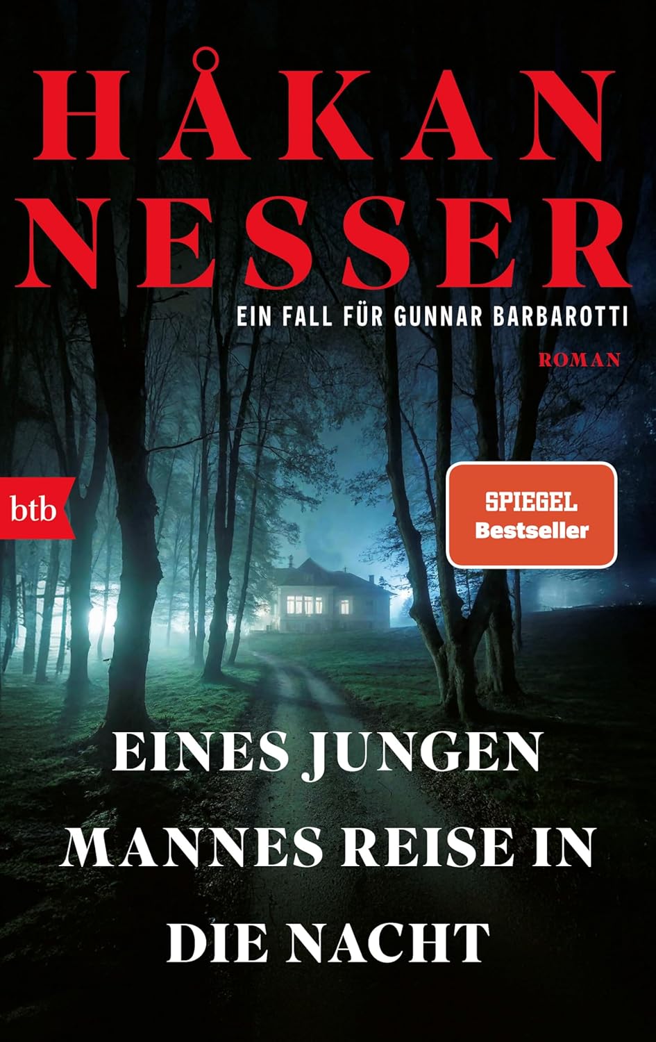Cover Eines jungen Mannes Reise in die Nacht von Håkan Nesser